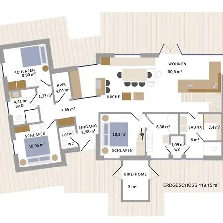 בית נופש Reetdorf Geltinger Birk Atelierhaus Schilfgras Nieby (Nieby, Schleswig-Flensburg)
