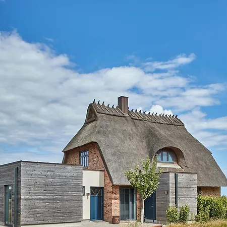 Reetdorf Geltinger Birk Atelierhaus Schilfgras בית נופש *